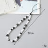 Handmade Beaded Mobile Phone Chain With Bow And Tulip Patterns