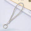 Handmade Beaded Mobile Phone Chain With Love Water Drops Bells Rhinestone Jewelry Pendant For Women