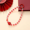 Handmade Beaded Mobile Phone Chain With Love Water Drops Bells Rhinestone Jewelry Pendant For Women