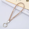 Handmade Beaded Mobile Phone Chain With Love Water Drops Bells Rhinestone Jewelry Pendant For Women