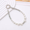 Handmade Beaded Mobile Phone Chain With Love Water Drops Bells Rhinestone Jewelry Pendant For Women