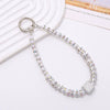 Handmade Beaded Mobile Phone Chain With Love Water Drops Bells Rhinestone Jewelry Pendant For Women
