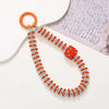Handmade Beaded Mobile Phone Chain With Love Water Drops Bells Rhinestone Jewelry Pendant For Women