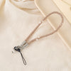 Handmade Beaded Mobile Phone Chain With Love Water Drops Bells Rhinestone Jewelry Pendant For Women