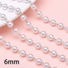 Handmade Beaded Pearl Chain Jewelry Accessories For Hair Diy Material