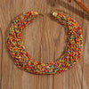 Handmade Bohemian Multicolor Plastic Wholesale Necklace