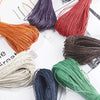 Handmade Braided Cotton Wax String Beaded Buddha Beads Bracelet Necklace Material