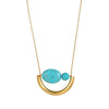 Handmade Ceramic Rice Beads Stone Alloy Acrylic Geometric Fish Bead O Word Chain Clavicle Necklace For Unisex
