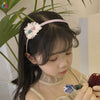 Handmade Children's Floral Cloth Headband Cute Colorful Cartoon Hair Accessory For Girls