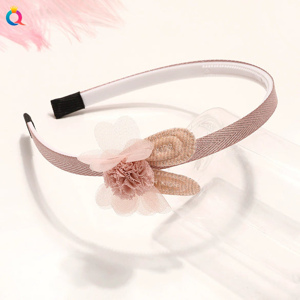 Handmade Children's Floral Cloth Headband Cute Colorful Cartoon Hair Accessory For Girls