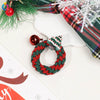 Handmade Christmas Deer Velvet Hair Scrunchie High Elastic Fabric Hair Tie For Festive Hairstyles