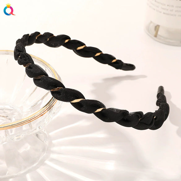 Handmade Cloth And Iron Headband Hair Accessories For Women