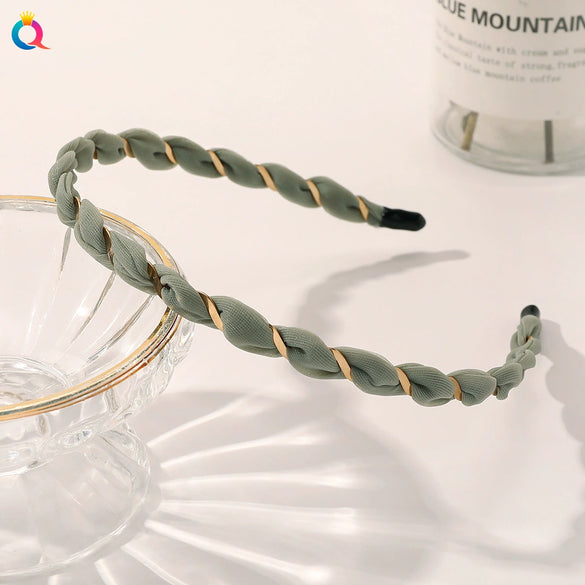 Handmade Cloth And Iron Headband Hair Accessories For Women