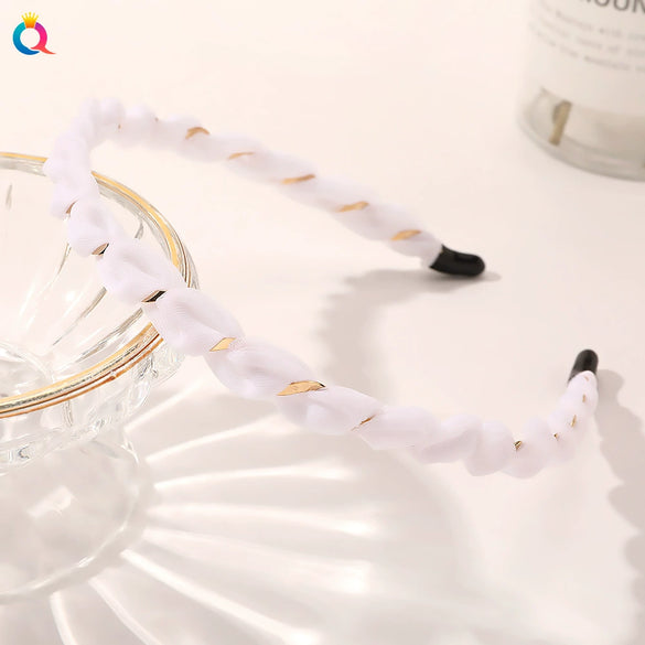 Handmade Cloth And Iron Headband Hair Accessories For Women