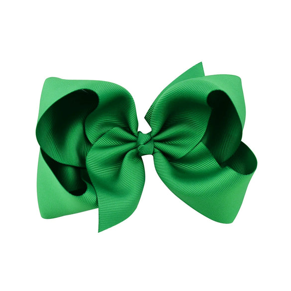 Handmade Cloth Bow Duckbill Hair Clip For Children Plaid Pattern Candy Color Warped Flower Hairpin Headdress