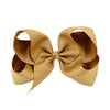 Handmade Cloth Bow Duckbill Hair Clip For Children Plaid Pattern Candy Color Warped Flower Hairpin Headdress