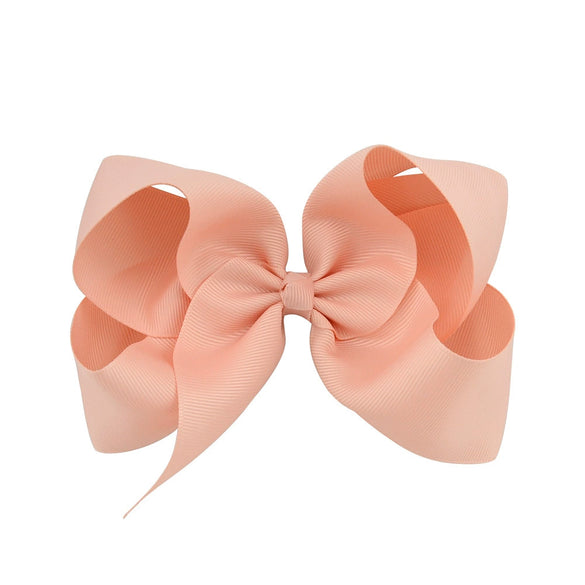 Handmade Cloth Bow Duckbill Hair Clip For Children Plaid Pattern Candy Color Warped Flower Hairpin Headdress