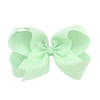 Handmade Cloth Bow Duckbill Hair Clip For Children Plaid Pattern Candy Color Warped Flower Hairpin Headdress