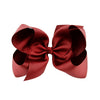 Handmade Cloth Bow Duckbill Hair Clip For Children Plaid Pattern Candy Color Warped Flower Hairpin Headdress