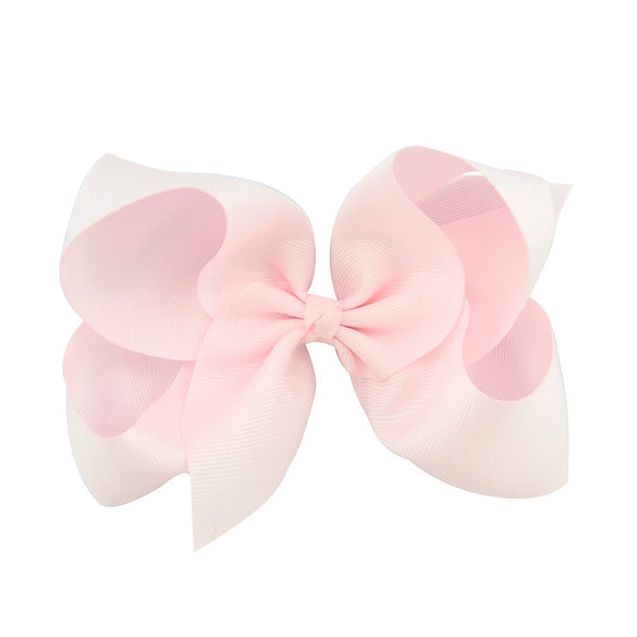 Handmade Cloth Bow Duckbill Hair Clip For Children Plaid Pattern Candy Color Warped Flower Hairpin Headdress