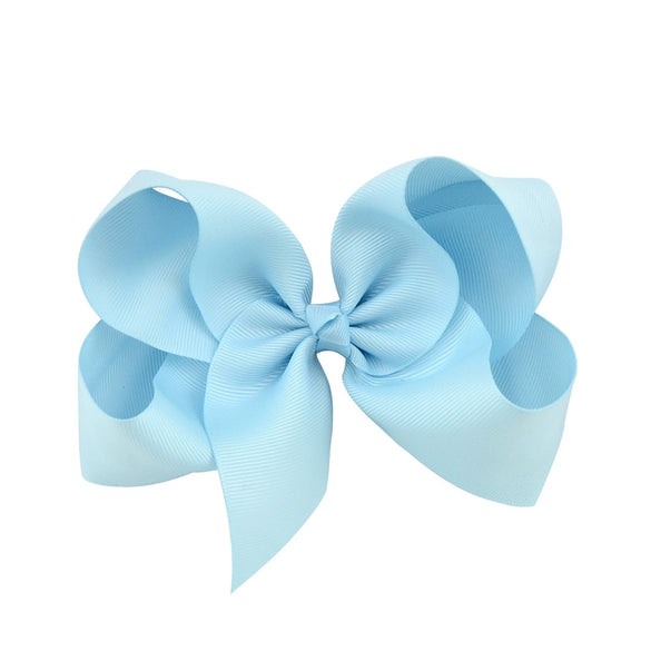 Handmade Cloth Bow Duckbill Hair Clip For Children Plaid Pattern Candy Color Warped Flower Hairpin Headdress
