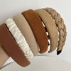 Handmade Cloth Hair Hoop For Women Elegant Temperament Headband Fashion Hair Accessory