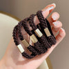 Handmade Cloth Handwoven Braided Hair Tie Hairband With High Elasticity