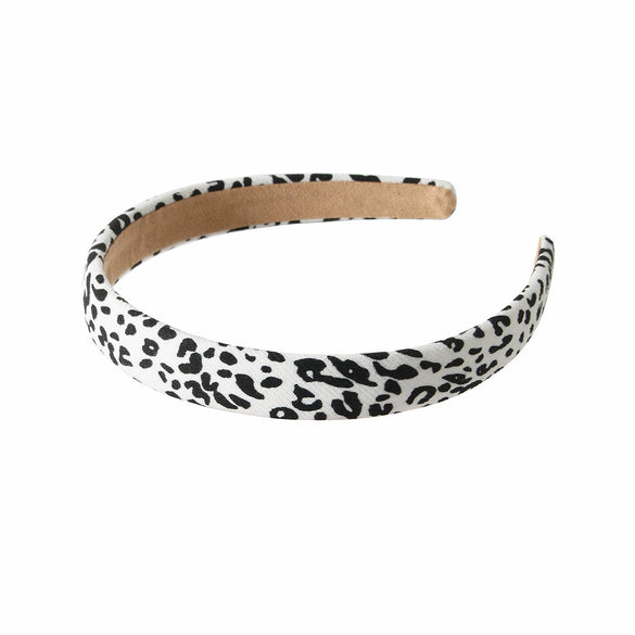 Handmade Cloth Headband With Zebra And Leopard Prints For Women