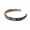 Handmade Cloth Headband With Zebra And Leopard Prints For Women