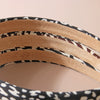 Handmade Cloth Headband With Zebra And Leopard Prints For Women