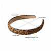 Handmade Cloth Headband With Zebra And Leopard Prints For Women