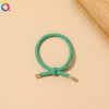 Handmade Cloth Knotted Hair Tie High Elastic Rubber Band Simple Hair Accessory For Women
