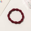 Handmade Cloth Knotted Hair Tie High Elastic Rubber Band Simple Hair Accessory For Women