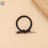 Handmade Cloth Knotted Hair Tie High Elastic Rubber Band Simple Hair Accessory For Women