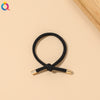 Handmade Cloth Knotted Hair Tie High Elastic Rubber Band Simple Hair Accessory For Women
