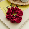 Handmade Cloth Large Intestine Hair Ring Solid Color All Match Elastic Hair Accessories