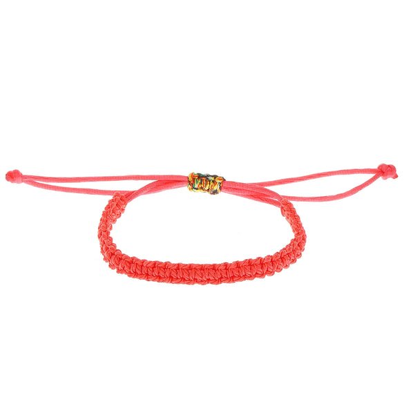 Handmade Color Rope Women's Bracelet With Rainbow Color And Handwoven Design
