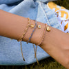 Handmade Colorful Braided Rope Stainless Steel Bracelet With Animal Zodiac Pendant Electroplated Highend Jewelry
