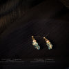 Handmade Copper Drop Earrings With Natural Gravel Freshwater Pearls For Women Simple Fashion Style