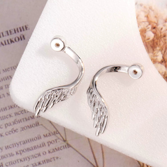 Handmade Copper Earrings Accessories With Simple Natural Style And Electroplating Treatment