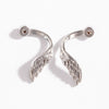Handmade Copper Earrings Accessories With Simple Natural Style And Electroplating Treatment