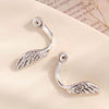 Handmade Copper Earrings Accessories With Simple Natural Style And Electroplating Treatment