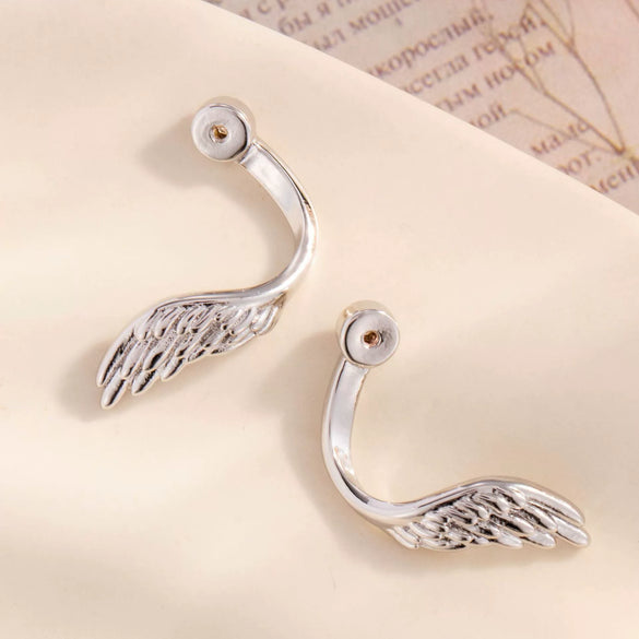 Handmade Copper Earrings Accessories With Simple Natural Style And Electroplating Treatment