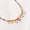 Handmade Copper Geometric Beaded Necklace For Women