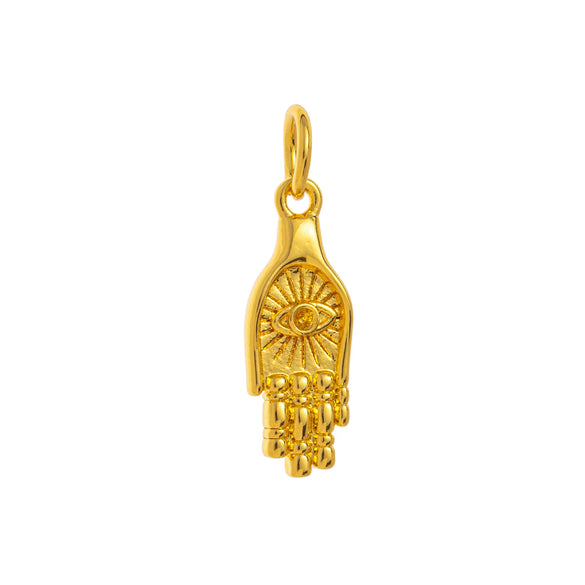 Handmade Copper Geometric Golden Butterfly Pendant Accessories For Bracelet And Necklace
