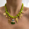Handmade Copper Geometric Golden Butterfly Pendant Accessories For Bracelet And Necklace