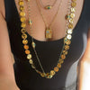 Handmade Copper Geometric Light Luxury Style Necklace