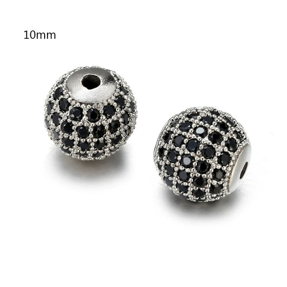 Handmade Copper Inlaid Zirconium Jewelry Accessories Bracelet Necklace Pendant With Electroplating
