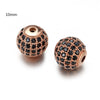 Handmade Copper Inlaid Zirconium Jewelry Accessories Bracelet Necklace Pendant With Electroplating