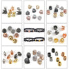 Handmade Copper Inlaid Zirconium Jewelry Accessories Bracelet Necklace Pendant With Electroplating